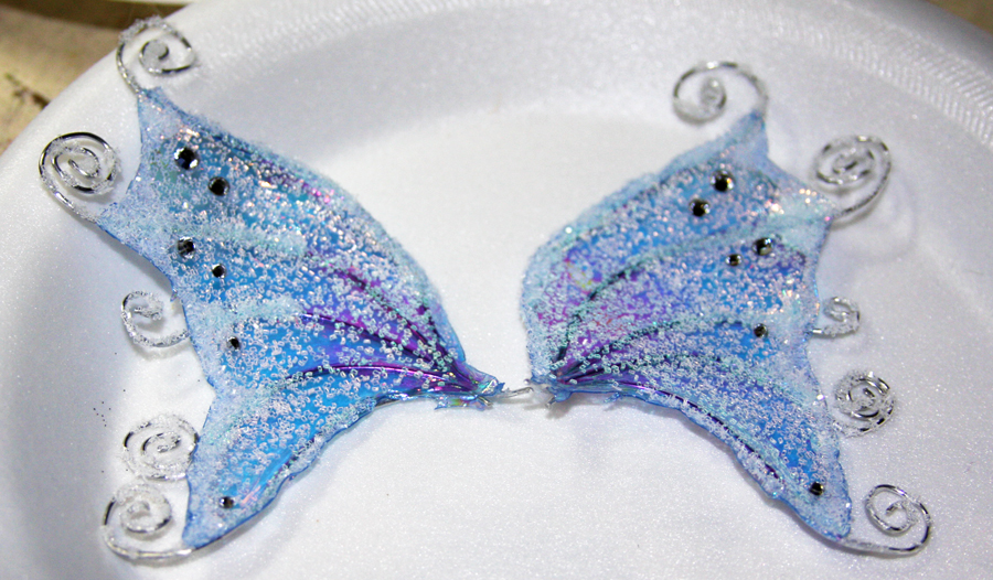 fantasy film wings for OOAK fairy angel