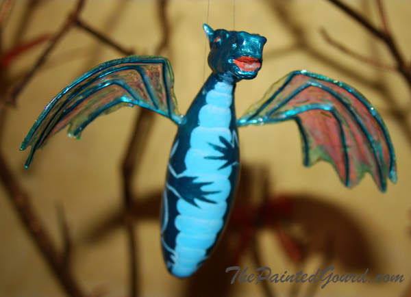 Dragon Gourd Christmas Ornament