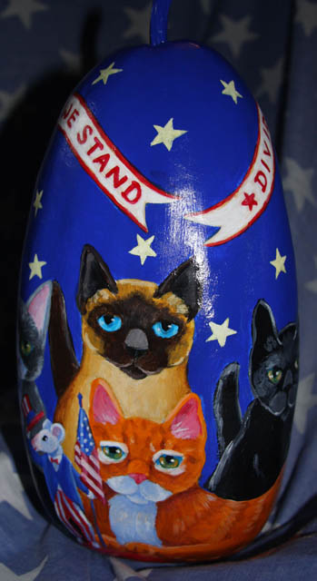 July Fourth Gourd