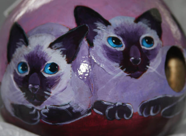 siamese cat gourd